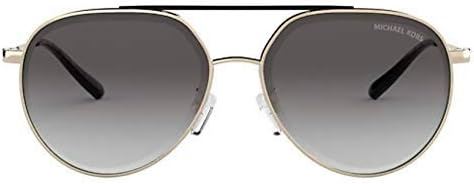 Michael Kors Women's Sunglasses MK1041-101411 Shiny Pale Gold/Ink Solid