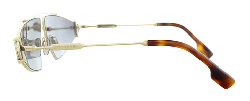 Burberry Women Sunglasses Black W/ Gold Irregular BE3111-10178G