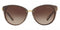 Michael Kors Women Round Sunglasses MK6040-321213 Bronze
