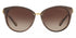 Michael Kors Women Round Sunglasses MK6040-321213 Bronze