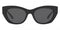 Michael Kors Dark Grey Cat Eye Women Sunglasses MK2091-300587(51)