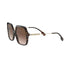 Burberry Women Sunglasses Dark Havana W/ Brown Gradient Square BE4324F-300213