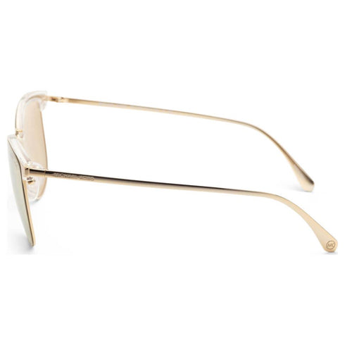 Michael Kors Women's Gold Round Sunglasses MK1088-1014V9