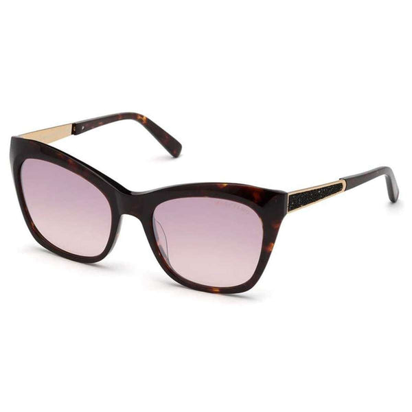 Guess By Marciano Women's Sunglasses GM0805/S-52F Dark Havana / Brown Gradient 55-19-140