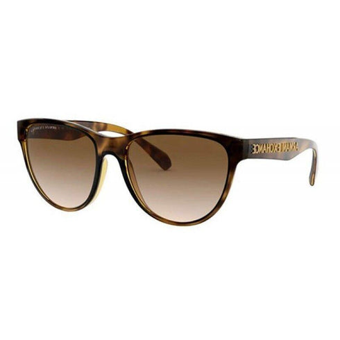 Armani Exchange Sunglasses AX4095S 803713 Shiny Havana Brown Lens 56mm