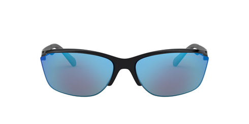 Michael Kors Women's Playa Sunglasses Black MK2110-33321U(71) Blue Mirror