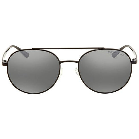 Michael Kors Lon Gunmetal Mirror Pilot Women Sunglasses MK1021-11696G