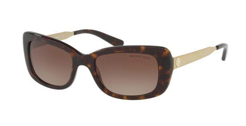 Michael Kors Women Sunglasses Square Tortoise Gold, Brown Lens MK2061-329313