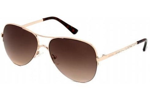 Guess Sunglasses Unisex GF6079-S-32F Gold Brown Gradient Lens 58-15-135