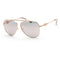 Michael Kors Women's Rose Gold Aviator Sunglasses MK1066B-11084Z