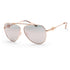 Michael Kors Women's Rose Gold Aviator Sunglasses MK1066B-11084Z