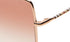 Burberry Women Sunglasses Light Gold Gradient Brown Square BE3133-110913