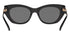 Michael Kors Dark Grey Cat Eye Women Sunglasses MK2091-300587(51)