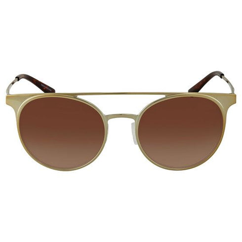Michael Kors Women Grayton Dark Brown Gradient Round Sunglasses MK1030-116813