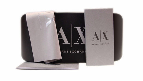 Armani Exchange Sunglasses AX4095S 803713 Shiny Havana Brown Lens 56mm