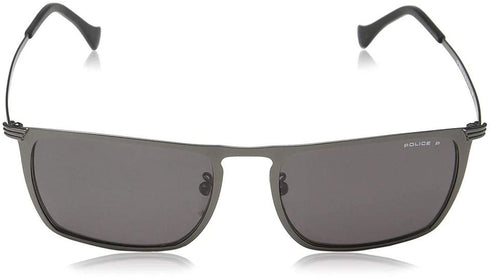 Police Sunglasses Spl155-H68P Rival Gunmetal Metal 54-18-145