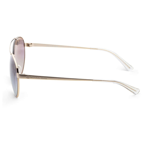 Michael Kors Women's Gold Aviator Sunglasses MK1071-1014I1(59)