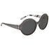 Michael Kors Seaside Getaway Grey Round Sunglasses MK2035-321187