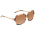 Michael Kors Square Women Sunglasses MK2053-315513 Brown