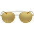 Michael Kors Women's Gold-Tone Aviator Sunglasses MK1021-11687P