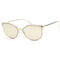 Michael Kors Women's Gold Round Sunglasses MK1088-1014V9