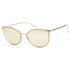 Michael Kors Women's Gold Round Sunglasses MK1088-1014V9