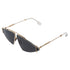 Burberry Women Sunglasses Gold/White W/ Grey Irregular BE3111-101787(68)