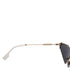 Burberry Women Sunglasses Gold/White W/ Grey Irregular BE3111-101787(68)