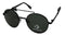 Converse Mens Round Metal Black Sunglass Smoke Lens H097
