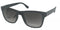 Converse Black Mens Sunglass Square Plastic Smoke Gradient Lens H106