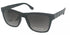 Converse Black Mens Sunglass Square Plastic Smoke Gradient Lens H106