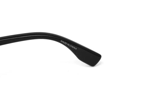 Converse Unisex Sunglasses Square Flat Top Tortoise H108 Black