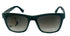 Converse Black Mens Sunglass Square Plastic Smoke Gradient Lens H106