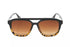 Converse Unisex Sunglasses Square Flat Top Tortoise H108 Black