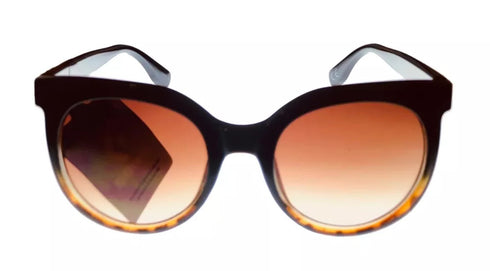 Converse Blk Tortoise Mens Sunglass Round Plastic, Gradient Lens H107