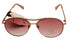 Converse Men Rose Gold Metal Fashion Aviator Sunglass Pink Gradient Lens H100