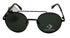 Converse Mens Round Metal Black Sunglass Smoke Lens H097