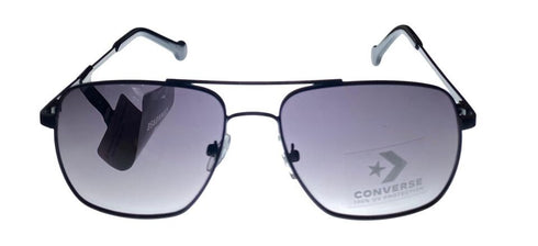 Converse Men Sunglass Black Aviator Metal Gradient Lens H080