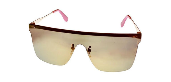 Converse Mens Rose Gold Front Mount Flatt Metal Shield Sunglass H119