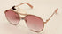 Converse Men Rose Gold Metal Fashion Aviator Sunglass Pink Gradient Lens H100
