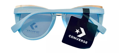 Converse Silver Blue Sunglass Cateye Plastic, Blue Gradient Lens H102