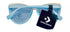 Converse Silver Blue Sunglass Cateye Plastic, Blue Gradient Lens H102
