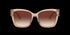 Burberry Women Sunglasses Peach W/ Brown Gradient Square BE4345F-335813